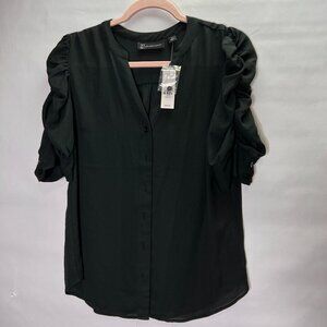 Nyc Chiffon Blouse Women's Size Medium